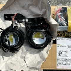 お話し中　お値下げしました【スーパーカブ110JA07】新品yssショック、フォグランプ付き の画像
