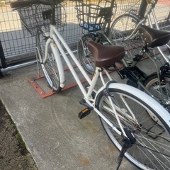 自転車　ママチャリ