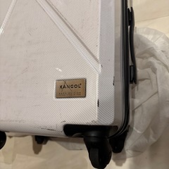 KANGOL スーツケース  ホワイトの画像