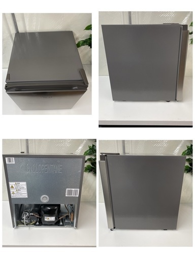 R663 ☀️ Hisense 1ドア冷蔵庫（45L 右開き）22年製 HR-A45S ⭐ 動作確認済 ⭐ クリーニング済
