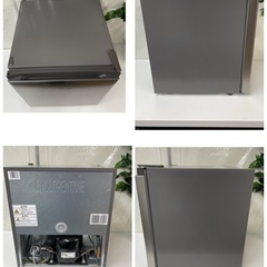 R663 ☀️ Hisense 1ドア冷蔵庫（45L 右開き）22年製 HR-A45S ⭐ 動作確認済 ⭐ クリーニング済の画像