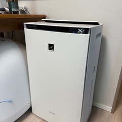 シャープ(SHARP) 加湿 空気清浄機 KI-PX75-W プ...