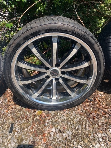 アルミホイール　　タイヤ付き