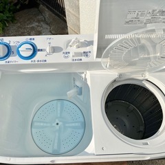 美品■アクア 二槽式洗濯機 2023年製 5.0kg■AQUA AQW-N501 2槽式洗濯機の画像