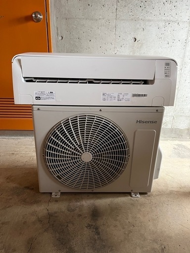 エアコン2台　シャープ　2022年製　Hisense 2022年製　HA-S22E-W