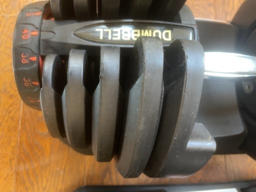 可変式ダンベル 40kg×2個
