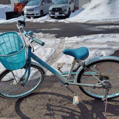 水色自転車