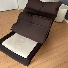 無印良品ハイバックソファ　シングルの画像