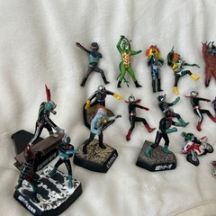 転売オッケー！お宝！レア！仮面ライダーフィギュア　まとめ売りの画像