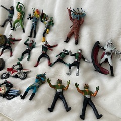 転売オッケー！お宝！レア！仮面ライダーフィギュア　まとめ売りの画像