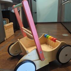 手押し車　木製
