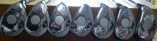 EZY POWER SOFT ACTION cpm ユーティリティセット/3UT～9UT/7本セット・中古品・カバーあり・現状渡し