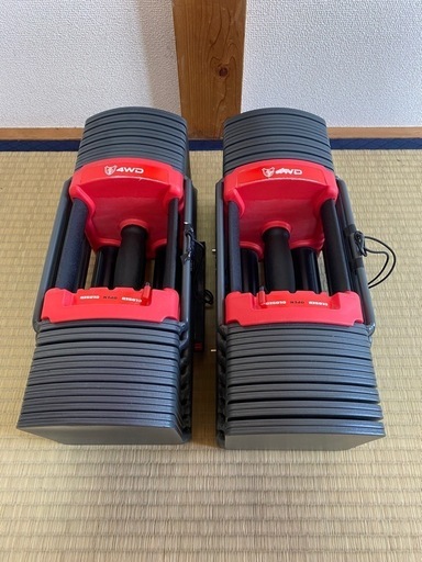 4WD 可変式ダンベル　41kg 2個セット