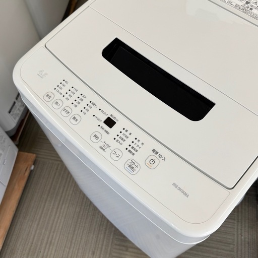 【超美品‼️】アイリスオーヤマ 2021年製 4.5kg全自動洗濯機 部屋干しモード 槽洗浄コース ホワイト♪