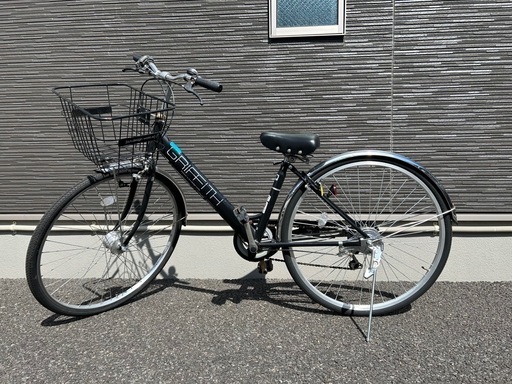 【美品】自転車　27インチ　6段ギア