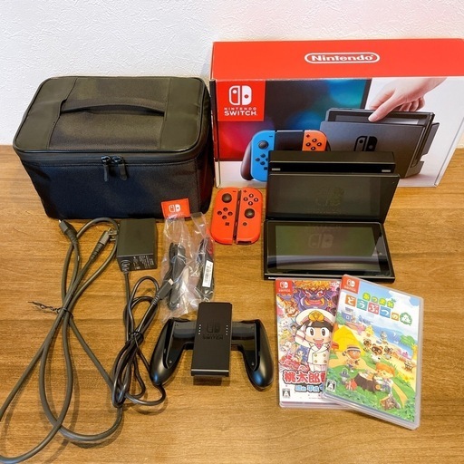 【お取引先決まりました】Nintendo Switch本体＋ソフト2本＋専用バッグ