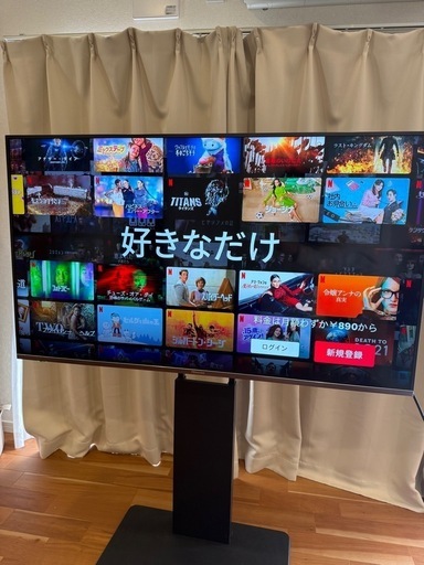 50インチ　テレビ　テレビ台　セット