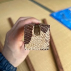 溝付き角材　使いかけ　15本の画像