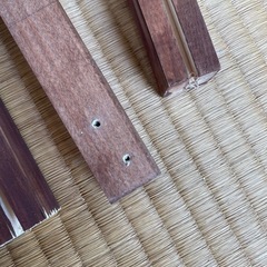 溝付き角材　使いかけ　15本の画像