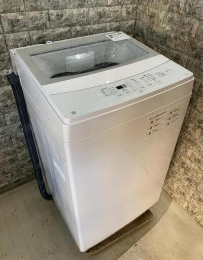 ①超美品★高年式★日本メーカー　全自動洗濯機6.0kg 配送お手伝い可　電子レンジもあります