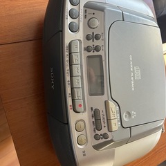 ソニー　CDラジカセの画像