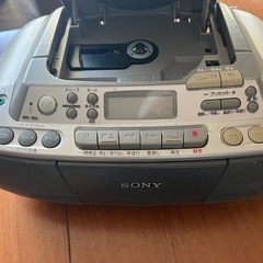 ソニー　CDラジカセの画像