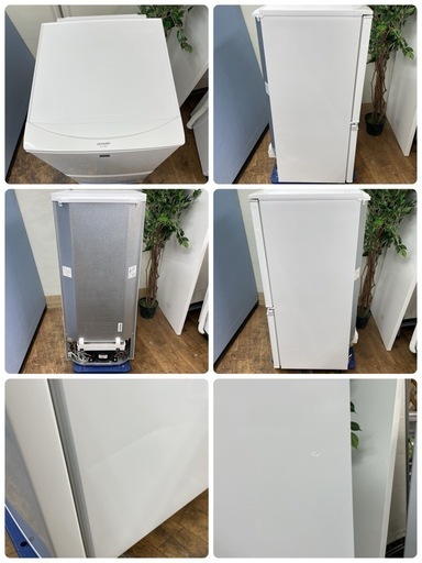 R439 ☀️ SHARP 2ドア冷蔵庫（137L 左右付替え）17年製 SJ-14E5-KW ⭐ 動作確認済 ⭐ クリーニング済