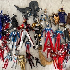 ウルトラマン、ソフビ、クレーンゲームの画像