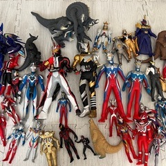 ウルトラマン、ソフビ、クレーンゲームの画像