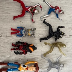 ウルトラマン、ソフビ、クレーンゲームの画像