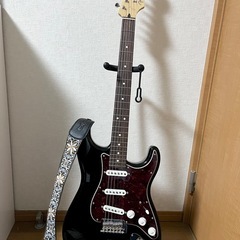Fender Japan Hybrid II Stratocaster フェンダージャパンハイブリッド2ストラ トキャスター ブラックべっ甲エレキギターの画像