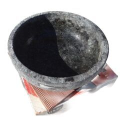 味覚探訪(韓国)  天然石焼ビビンバ鍋18cm　（ＲＢ－２８７９）　🌸まだ取引可ですの画像
