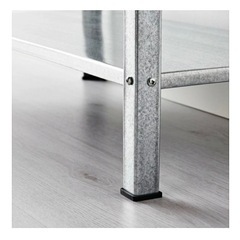 IKEAスチールラック（シルバー）の画像