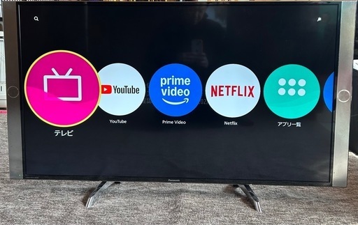 パナソニック 49V型 液晶テレビ ビエラ TH-49DX850 4K ハイレゾ音源対応　USB HDD録画対応 