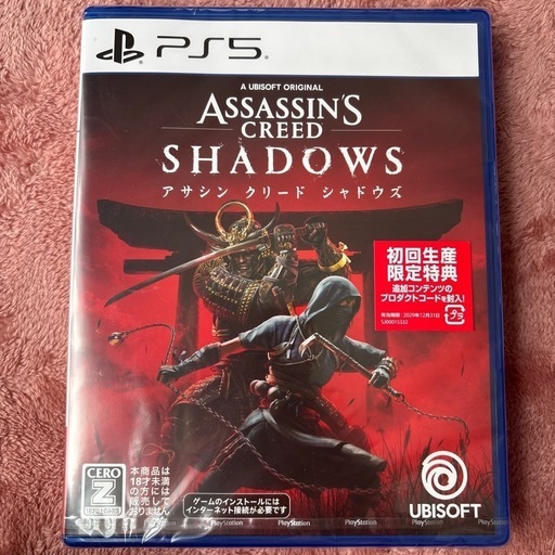 新品未開封　アサシンクリードシャドウズ　ゲーム　ps5