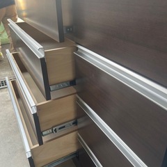 16番　ダークブラウン 8段チェスト❗️の画像