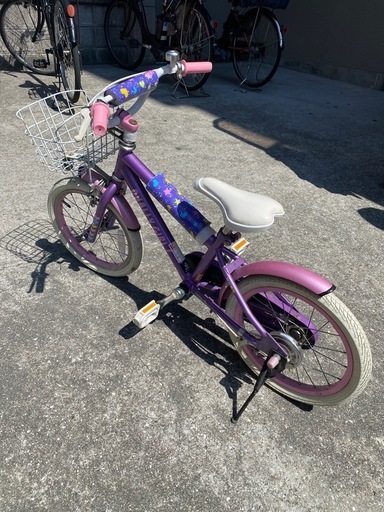 サイクルベースあさひ　子供用　自転車　デューリーガール　16インチ　補助輪付き サイクルベースあさひ 子供用 自転車 デューリーガール 16インチ 補助