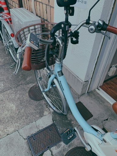 j19美品✨ パナソニック電動自転車、バッテリー12Ah