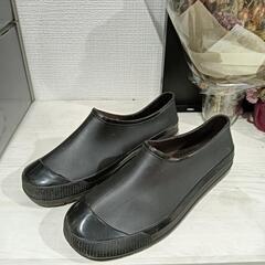 メンズ長靴レインシューズpvcアンクル丈シューズ