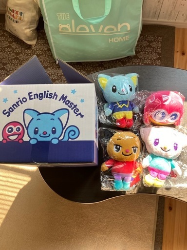 サンリオイングリッシュマスター　ぬいぐるみ
