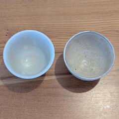 蚤の市で購入　湯飲み？ぐい呑み？2個セットの画像