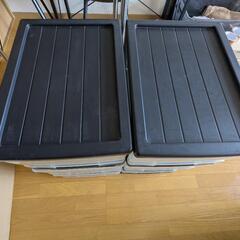 3段収納ケース(2個)の画像