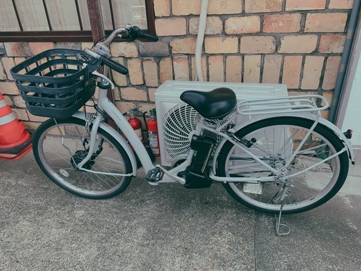 j16美品✨ ブリヂストン電動自転車、バッテリーB400