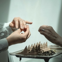 世界に一つだけの手作り指輪を作ろう(制作体験45分)手づくり指輪silo(しろ)　真鍮リング1650円よりの画像