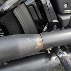 VANCE&HINES M8ソフテイル用スリップオンマフラーの画像