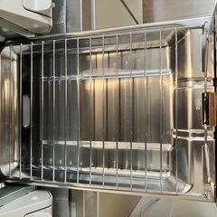 【3/22まで】【グリル新品】ガスコンロ+towerコンロ奥隙間ラックの画像