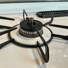 【3/22まで】【グリル新品】ガスコンロ+towerコンロ奥隙間ラックの画像