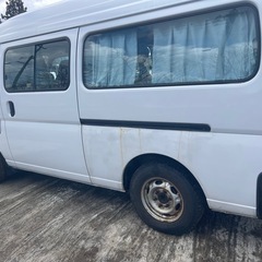 ニッサン　キャラバン軽油車検無しAC&  ETCありの画像