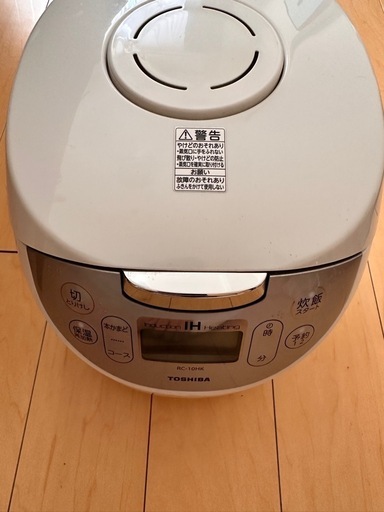 TOSHIBA 炊飯器　RC-10HK\n