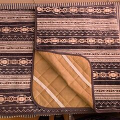 正方形　薄手ラグ（ゴム付き）の画像
